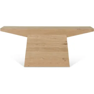 Anvil 68" Console Table in Natural Oak