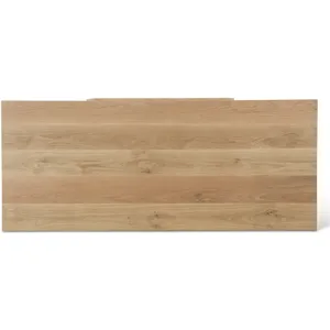 Anvil 58" Coffee Table in Natural Oak