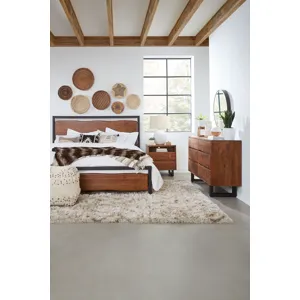 Aspen 58" Six Drawer Dresser in Walnut