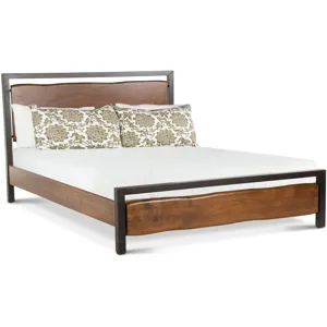 Aspen King Bed in Walnut