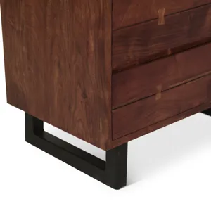 Aspen 34" Tall Chest in Walnut