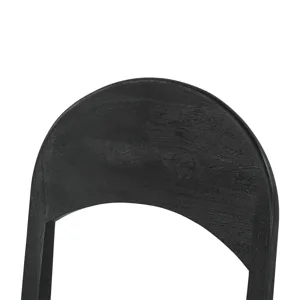 Bilboa 18" Upholstered Dining Chair in Black