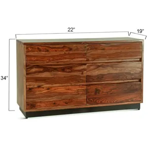 Brisbane 62" Dresser in Natural Sheesham
