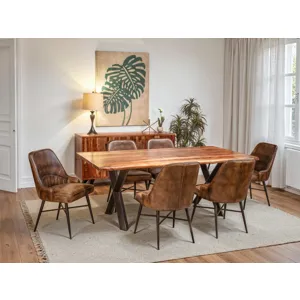 Leeds 21" Dining Chair in Antique Whiskey