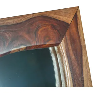 Brisbane 43" Mirror Frame in Natural Sheesham