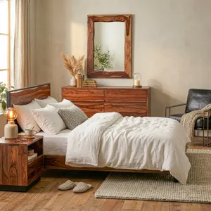 Brisbane 62" Dresser in Natural Sheesham