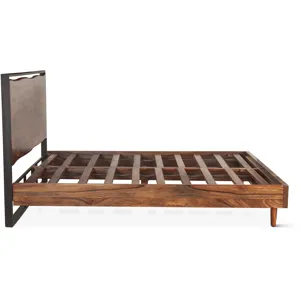 Brisbane King Bed in Natural Sheesham
