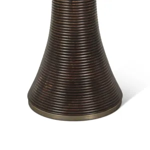 Bijou 54" Round Dining Table in Dark Sienna
