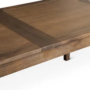 Casablanca 72" Extension Dining Table in Toffee Nut