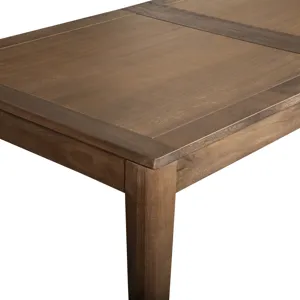 Casablanca 72" Extension Dining Table in Toffee Nut