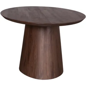 Casablanca 86" Oval Dining Table in Toffee Nut