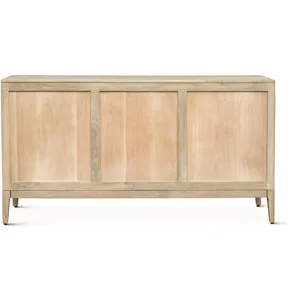 Casablanca 64" Sideboard in Natural White