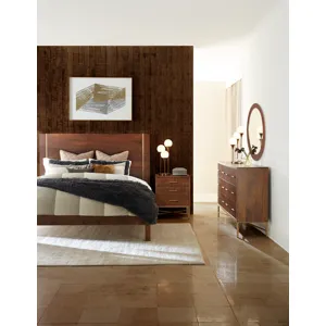Cosmopolitan 69" Six Drawer Dresser in Honey Brown