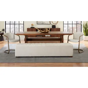Cosmopolitan 82" Dining Table in Honey Brown