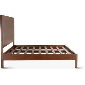 Cosmopolitan King Bed in Honey Brown