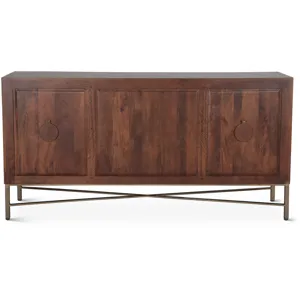 Cosmopolitan 68" Sideboard in Honey Brown