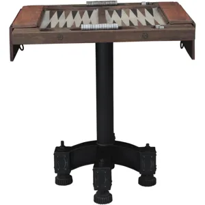 Eiffel 28" Backgammon Game Table