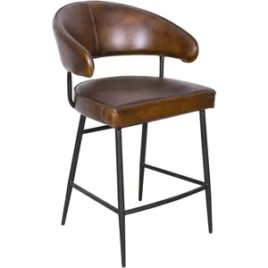Essex Dover 22" Counter Chair in Hand Washed Chestnut
