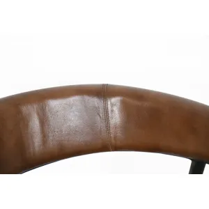 Essex Halstead 23" Dining Chair in Chestnut Leather