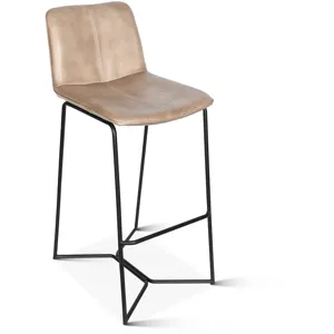 Essex Morgan 18" Bar Chair in Hand Washed Taupe