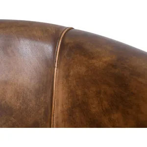 Essex Polo Armchair in Antique Whiskey Leather