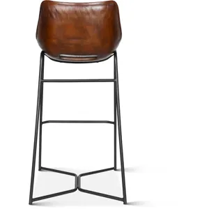 Essex Stanley 19" Bar Chair in Hand Washed Chestnut