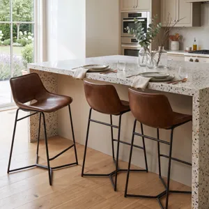 Essex Stanley 20" Counter Chair in Hand Washed Chestnut