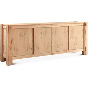 Flagstaff 80" Buffet in Natural Distressed Oak