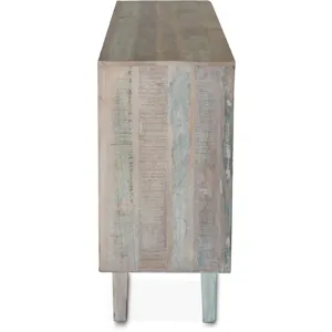 Ibiza 61" Sideboard in Vintage Teal Reclaimed Wood