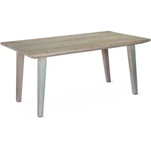 Ibiza Ibizia 66" Dining Table in Vintage Teal Reclaimed Wood