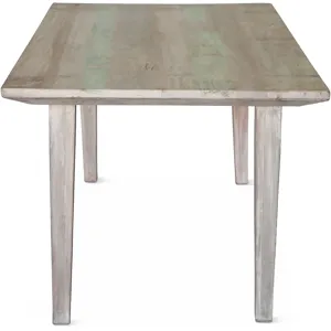 Ibiza Ibizia 66" Dining Table in Vintage Teal Reclaimed Wood