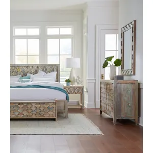 Ibiza 57" Dresser in Vintage Teal Reclaimed Wood