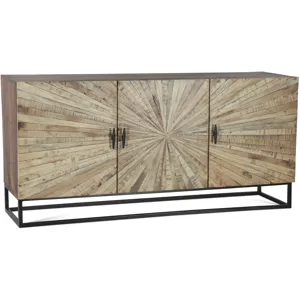Jaipur Sunburst 63" Sideboard in Reclaimed Wood