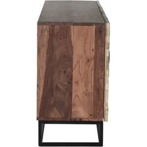 Jaipur Sunburst 63" Sideboard in Reclaimed Wood