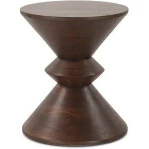 Jaipur Spool 18" Accent Table