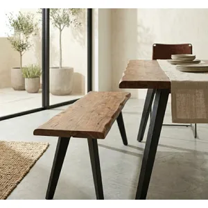 Kennedy 68" Dining Table in Smoked Acacia