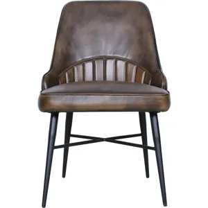 Leeds 21" Dining Chair in Antique Whiskey