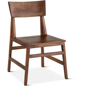 London Loft 19" Dining Chair in Walnut