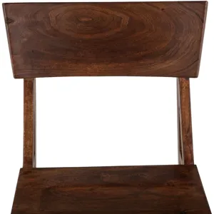 London Loft 19" Dining Chair in Walnut