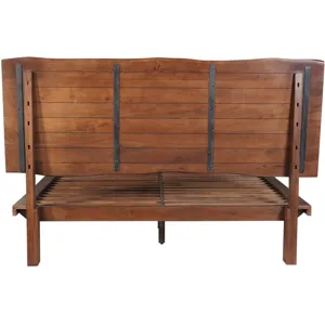 London Loft King Bed in Walnut