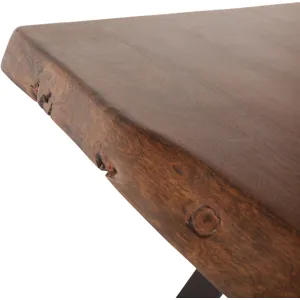 London Loft 23" Side Table in Walnut