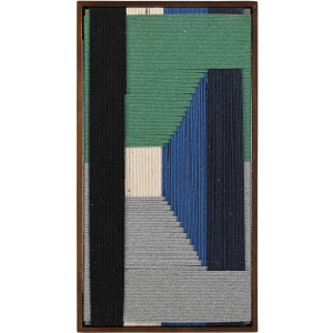 Manila Woven Framed Art, Green
