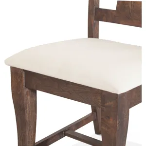 Nimes 18" Upholstered Dining Chair in Weathered Mango