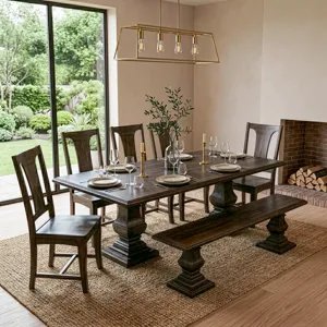 Nimes 18" Dining Chair in Vintage Brown