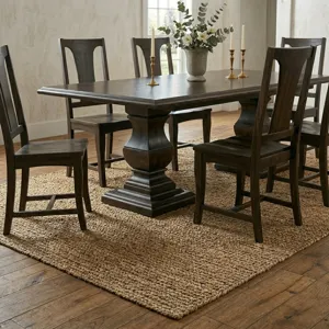 Nimes 84" Dining Table in Vintage Brown