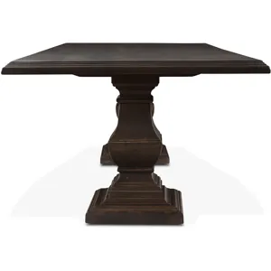 Nimes 98" Dining Table in Vintage Brown