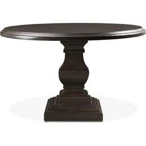 Nimes 48" Round Dining Table in Vintage Brown