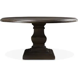Nimes 60" Round Dining Table in Vintage Brown