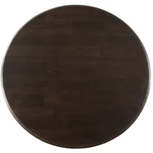 Nimes 72" Round Dining Table in Vintage Brown