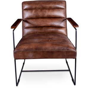 New York Tony Accent Chair in Antique Whiskey